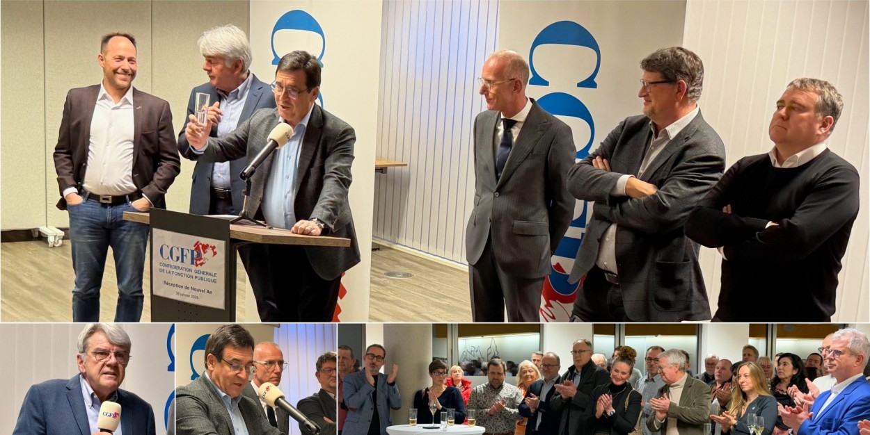 Réception de Nouvel An de la CGFP : Cohésion contre privatisation