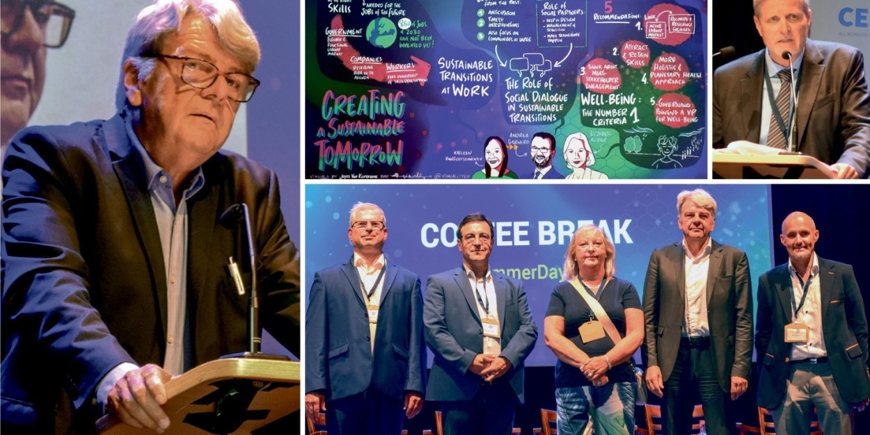 CESI-Summerdays: Der grüne Wandel darf keine Einschränkung der Arbeitnehmerrechte nach sich ziehen