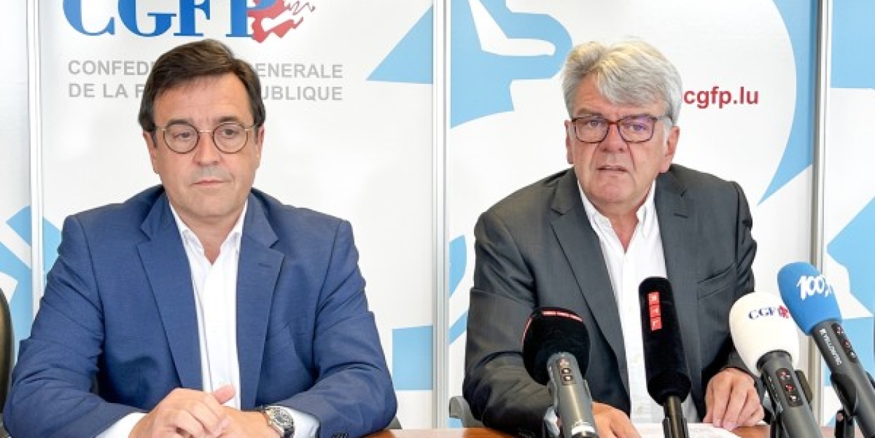 CGFP-Pressekonferenz: Parteien auf dem Prüfstand