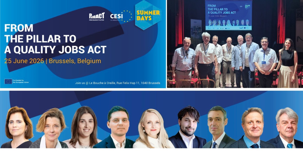 CESI Summer Days 2026 &agrave; Bruxelles : la CGFP au rendez-vous