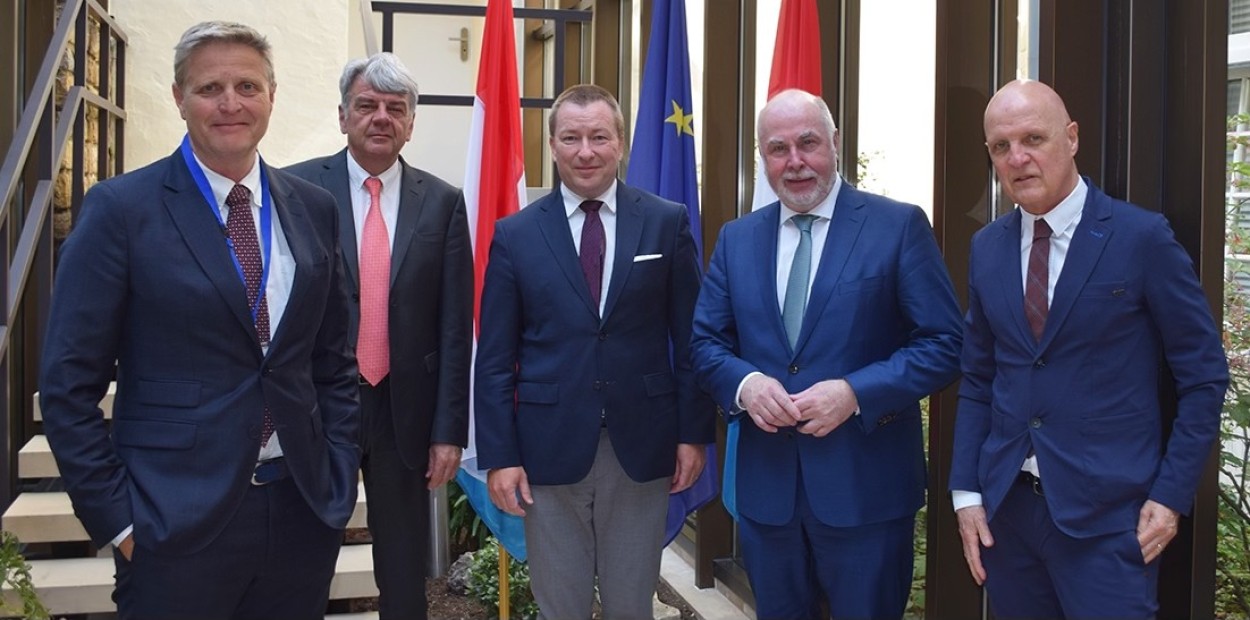 dbb-Bundesvorsitzender Ulrich Silberbach  auf Arbeitsvisite in Luxemburg 