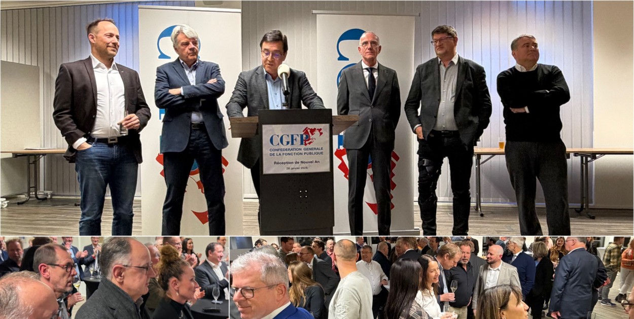 CGFP-Neujahrsempfang: Zusammenhalt gegen Privatisierung